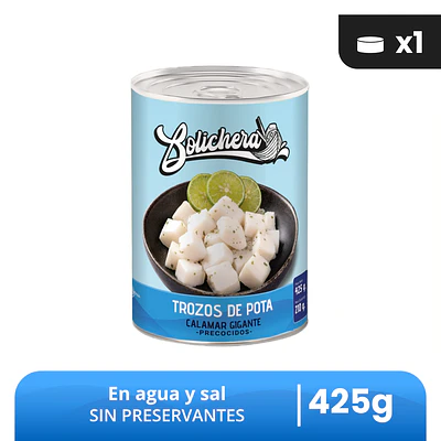 Trozos de Pota Bolichera 