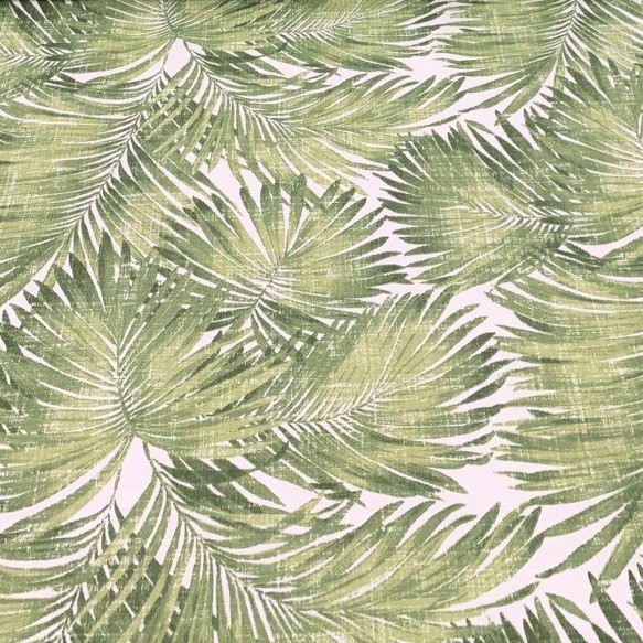 PALMERAS VERDE <br>mantel cuadrado antimanchas 1,8 x 1,8 m