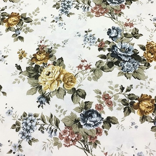 ROSAS AZUL   mantel redondo antimanchas diámetro 1,8 m    ✂️ disponible en 7 · 9 días