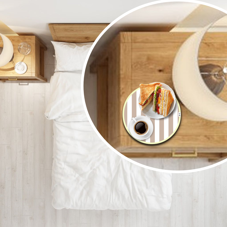 Individual Auxiliar 30 cm · RAYAS en Beige