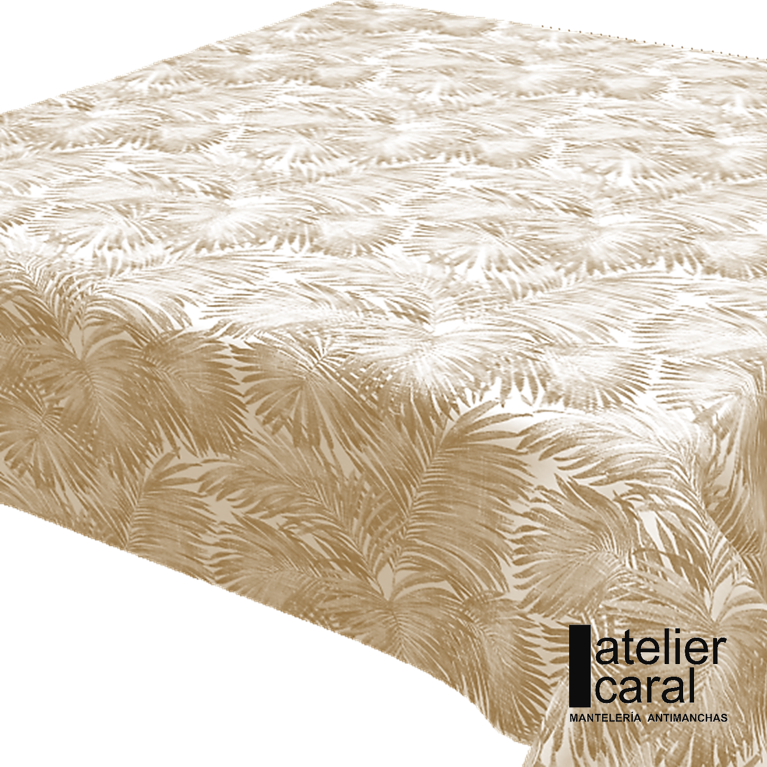 PALMERAS BEIGE                                              mantel antimanchas 1,5 x 2,4 m                                            en stock 🚚 llega 2 · 4 días