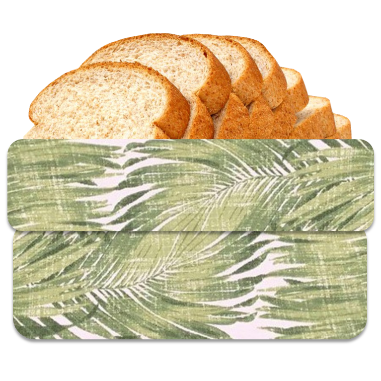 PALMERAS VERDE <br> mantel antimanchas rectangular 1,2 x 1,7 m