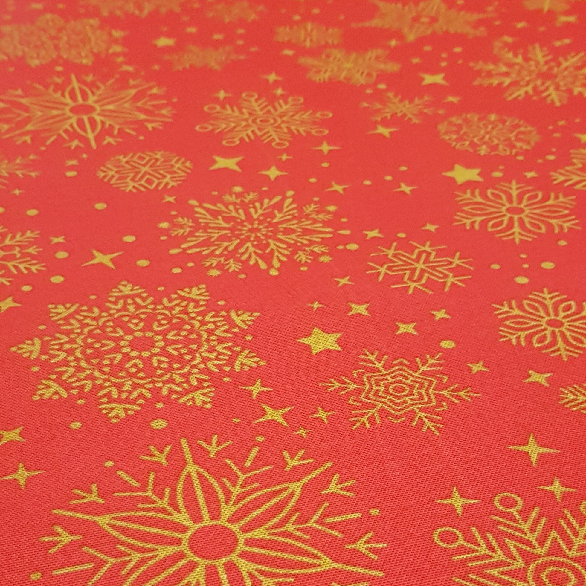 NAVIDAD COPOS 🎄 ROJO 🎄 mantel redondo diámetro 1,5 m antimanchas