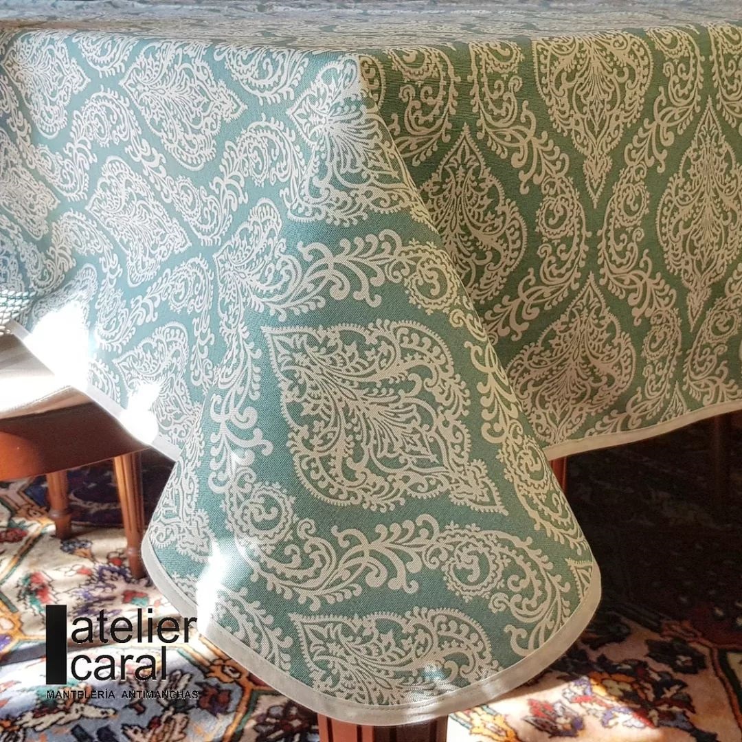 VICTORIAN<br>MENTA<br>mantel rectangular<br>1,8 x 3,2 m<br><br>[ ✔️en stock ]<br>[ 🚚 2 · 4 días ]