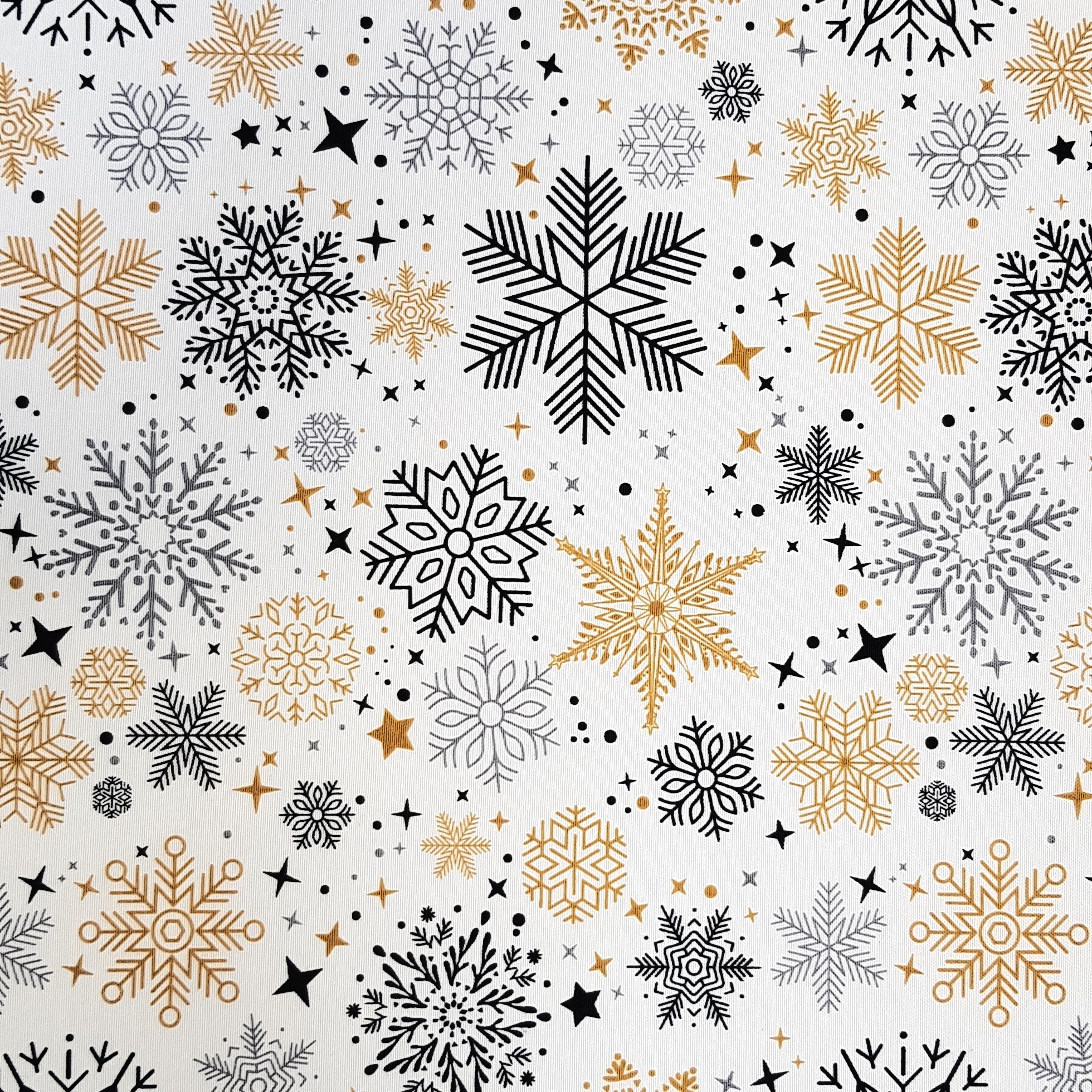 NAVIDAD COPOS 🎄 BLANCO 🎄 delantal multiuso  cocina y jardín