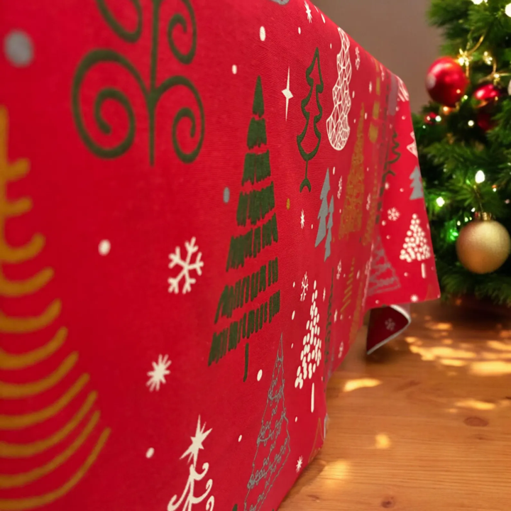 NAVIDAD PINOS 🎄   ROJO   🎄 varias medidas y terminaciones