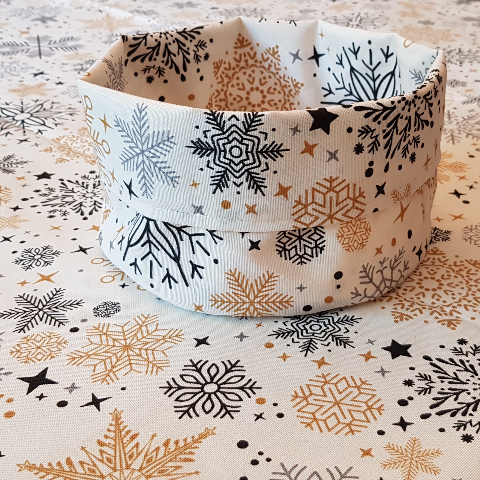 NAVIDAD COPOS 🎄   BLANCO   🎄 50 x 150 cm