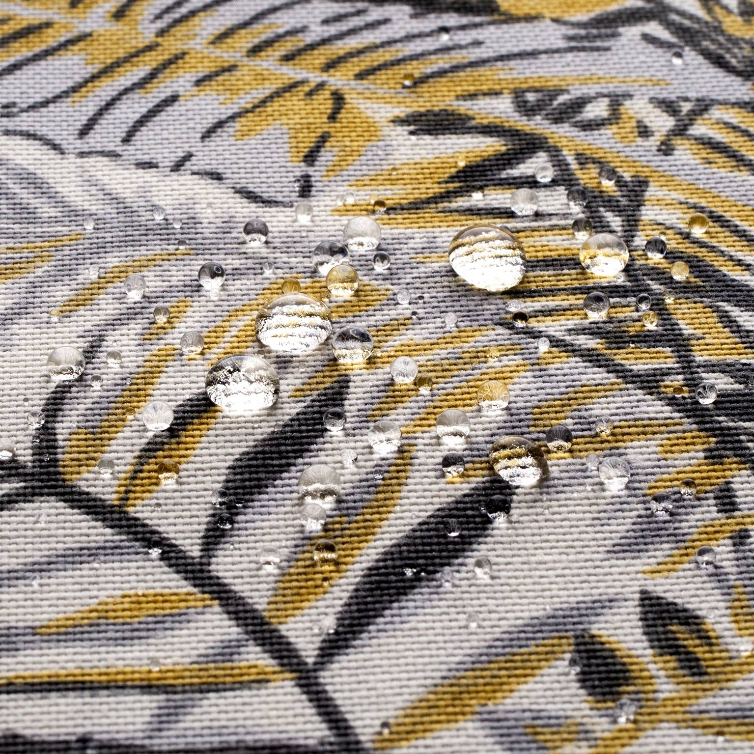 JARDÍN TROPICAL AMARILLO varias medidas y terminaciones