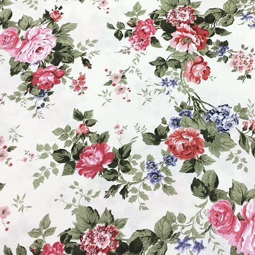 ROSAS ROJO mantel cuadrado 1,8 x 1,8 m