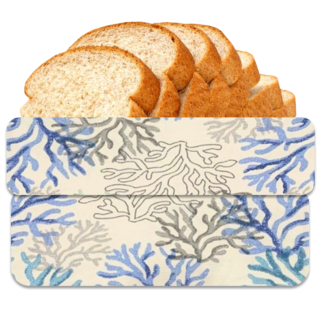 CORAL AZUL x 2 50 x 150 cm c/u