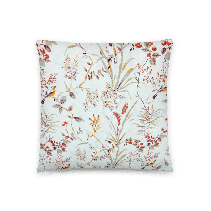 RUISEÑOR TERRACOTA funda antimanchas 45 x 45 cm cierre invisible