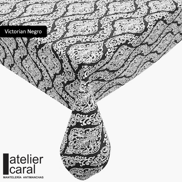 VICTORIAN NEGRO varias medidas y terminaciones