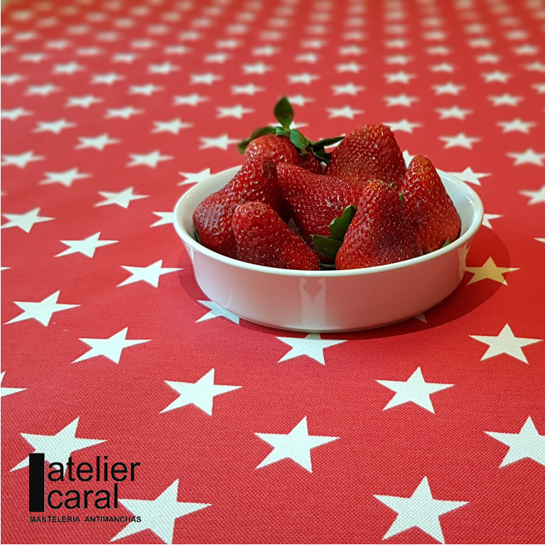 ESTRELLAS ROJO varias medidas y terminaciones