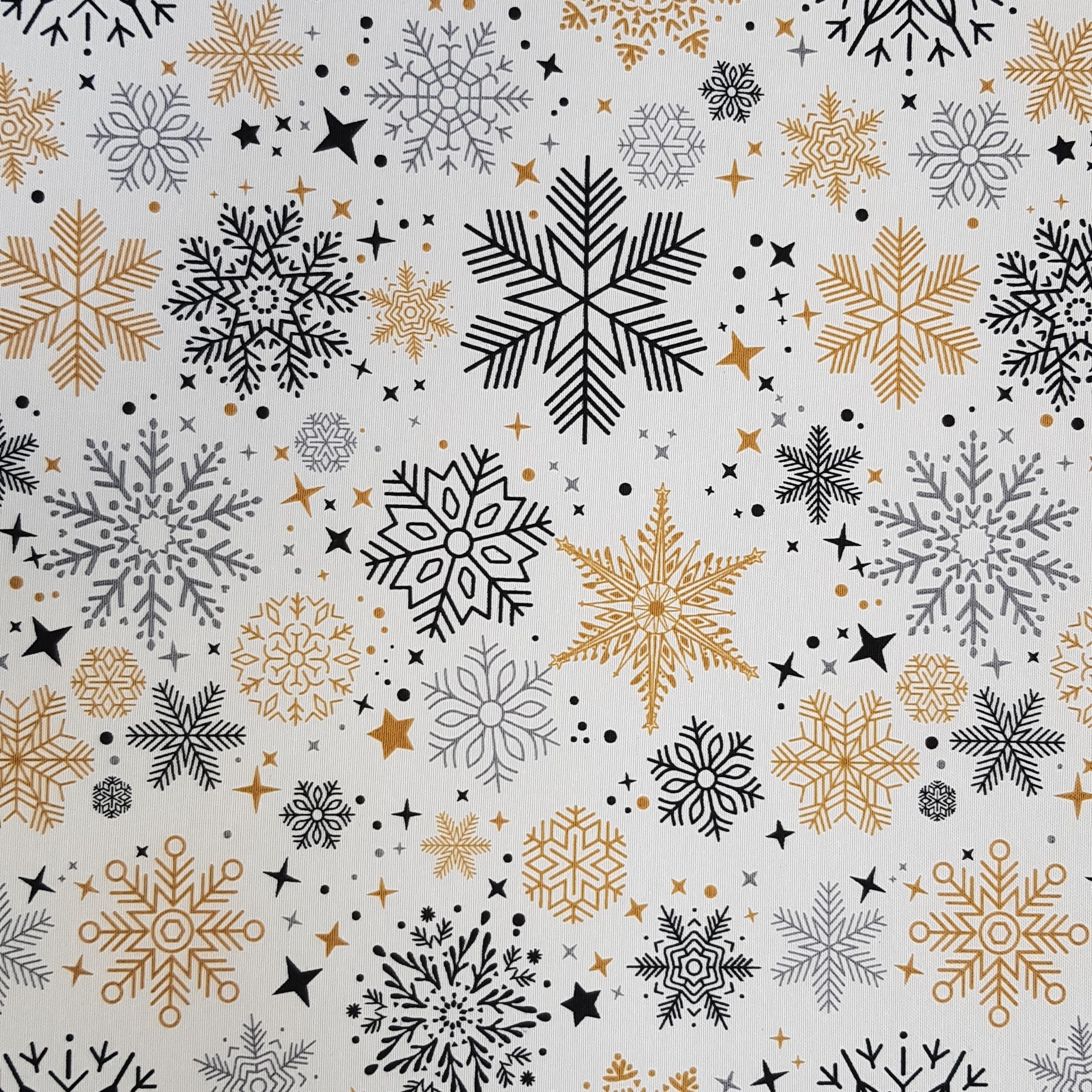 NAVIDAD COPOS BLANCO