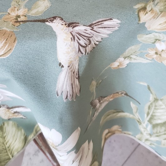 MAGNOLIAS PISTACHO mantel 1,5 x 2,4 m