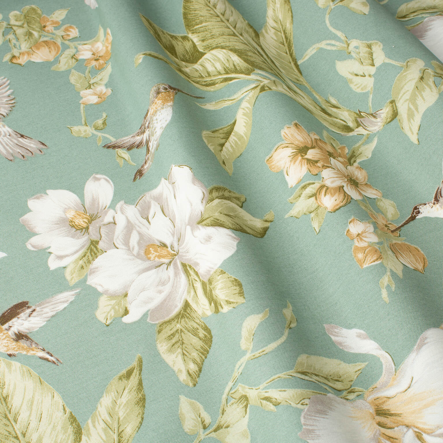 MAGNOLIAS PISTACHO mantel ⚫ 2 · 4 p