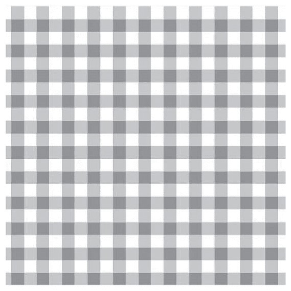 BISTROT gris cuadrícula ⬛ 10 mm mantel 1,5 x 2,4 m antimanchas