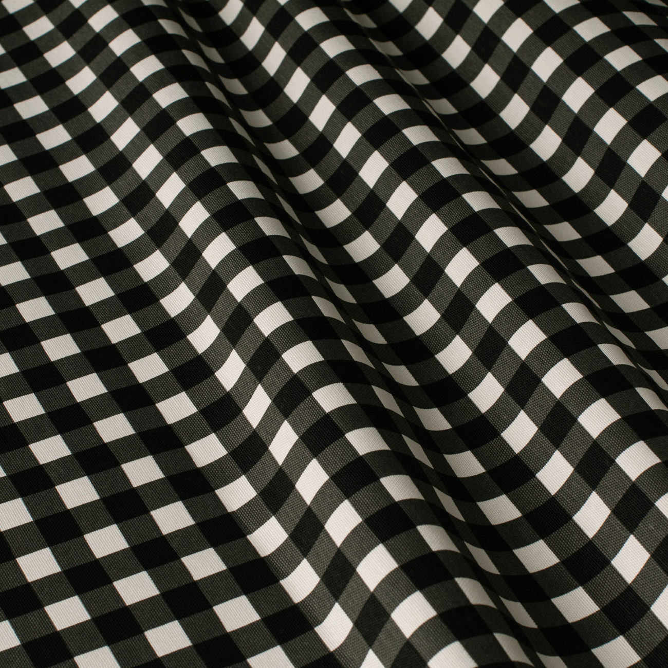 BISTROT negro cuadrícula ⬛ 10 mm mantel 1,5 x 2,4 m antimanchas