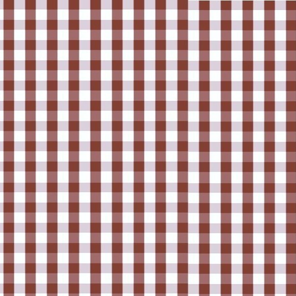 BISTROT cereza cuadrícula ⬛ 10 mm mantel 1,5 x 2,4 m antimanchas