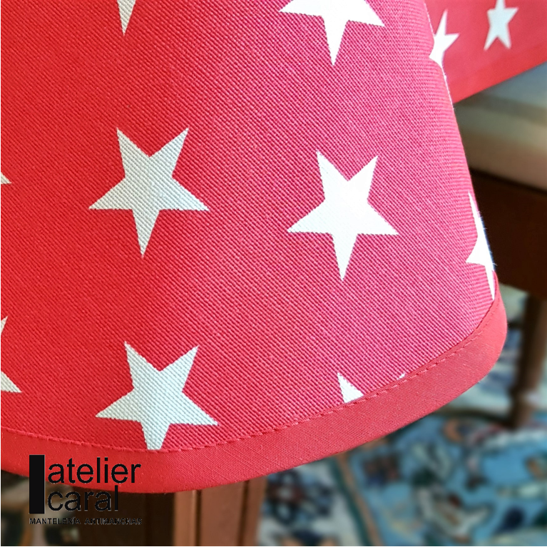 ESTRELLAS rojo mantel 1,5 x 2,4 m antimanchas