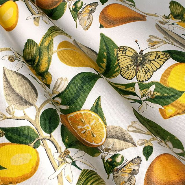 🍋 LIMONES 🍋 mantel largo 3,2 m antimanchas
