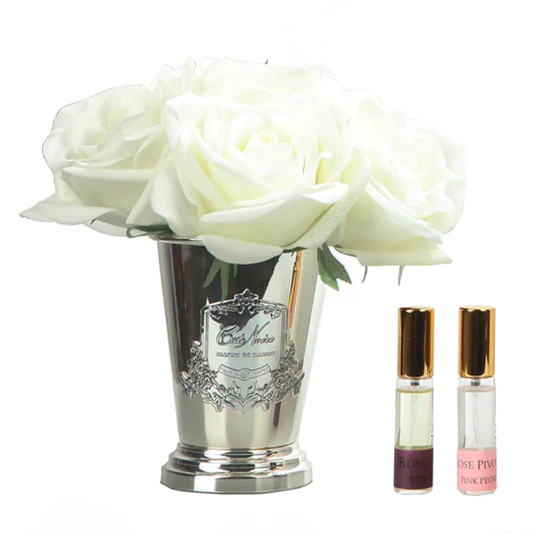 BOUQUET 7 ROSAS Blanc Ivoire [   Ivory White   ]