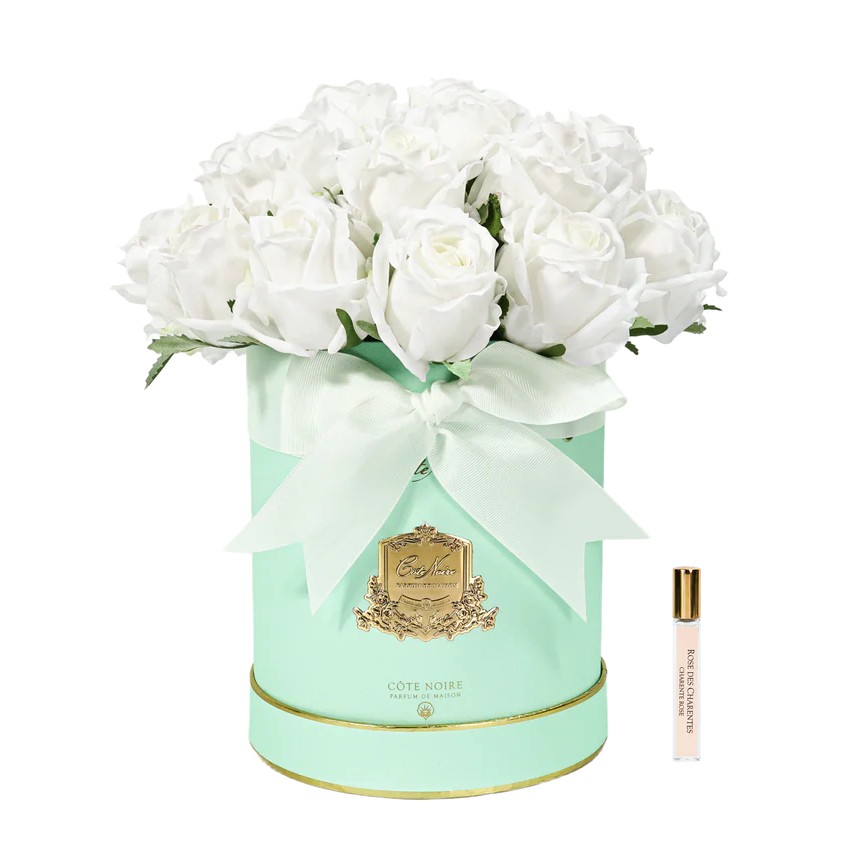 Bouquet 23 Rosas  Blanc Ivoire   [   Ivory White   ] 