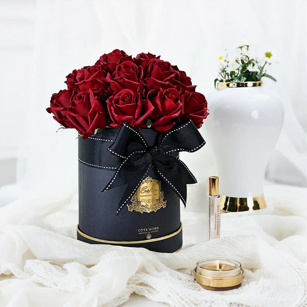 Bouquet 23 Rosas    Rouge Carmin     [    Carmine Red    ]