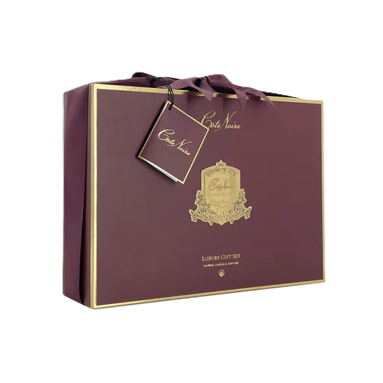 Luxury Gift Set 🎁 Rosa · Difusor · Vela [   Rose Oud   ]