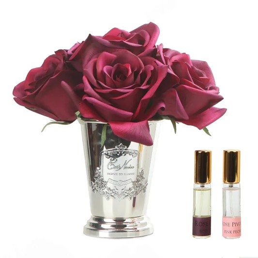 Bouquet 7 Rosas Rouge Carmin [   Carmine Red   ]