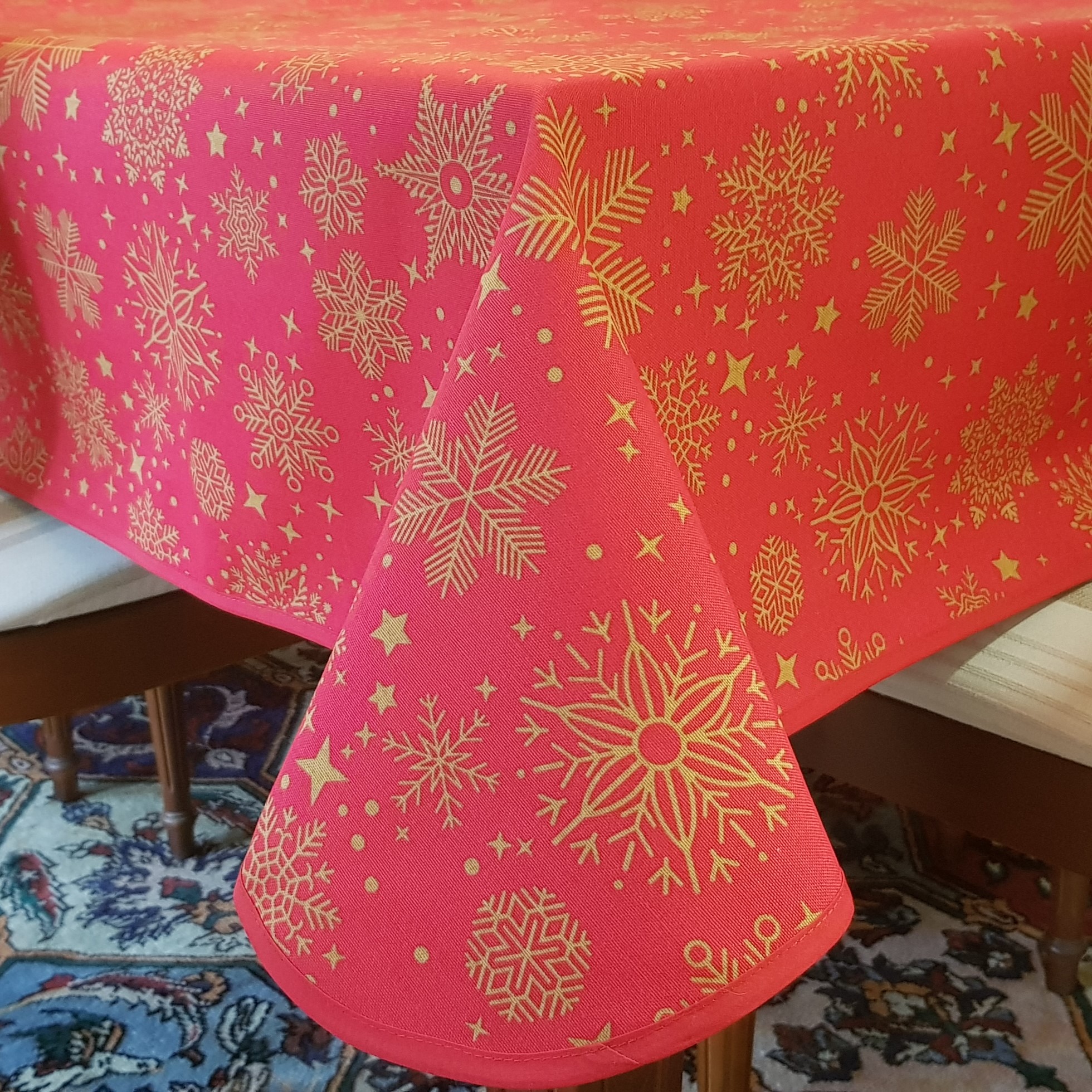 NAVIDAD COPOS 🎄 ROJO 🎄