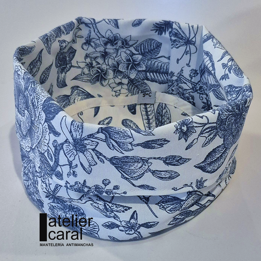 FLORAL VINTAGE azul