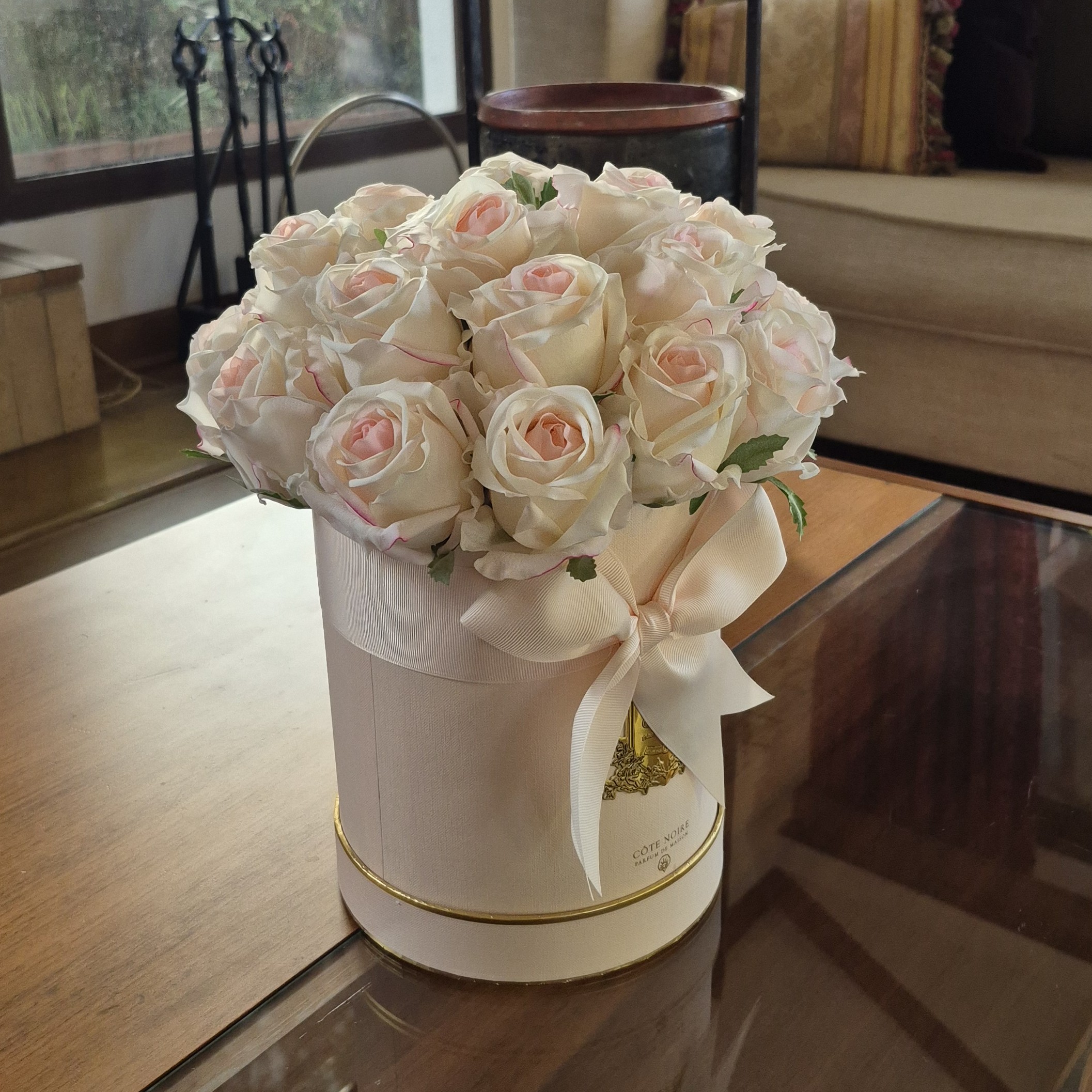 Bouquet 23 Rosas    Rose Pâle     [  Pink Blush ]