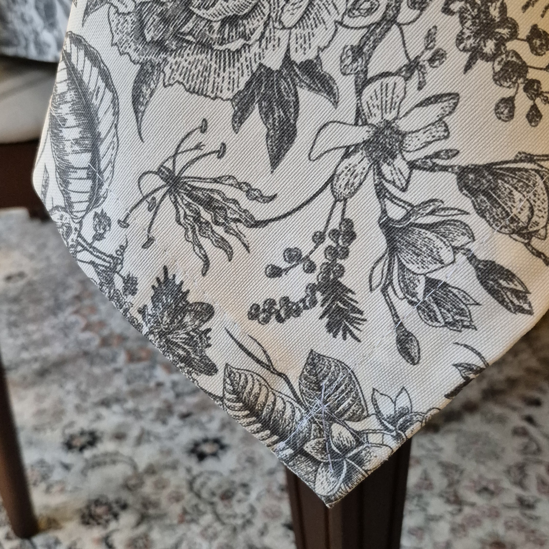 FLORAL VINTAGE gris