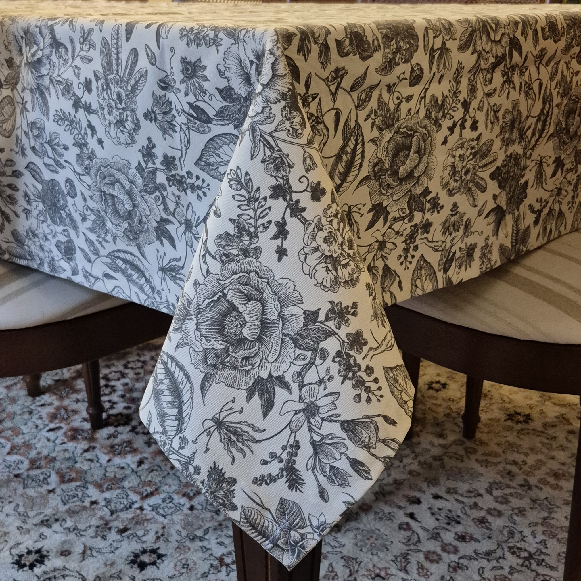 FLORAL VINTAGE gris