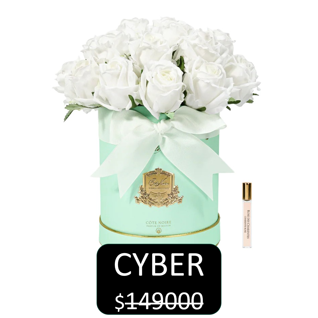 Bouquet 23 Rosas  Blanc Ivoire   🤩  -20%  🤩 [  5 al 7 octubre  ]