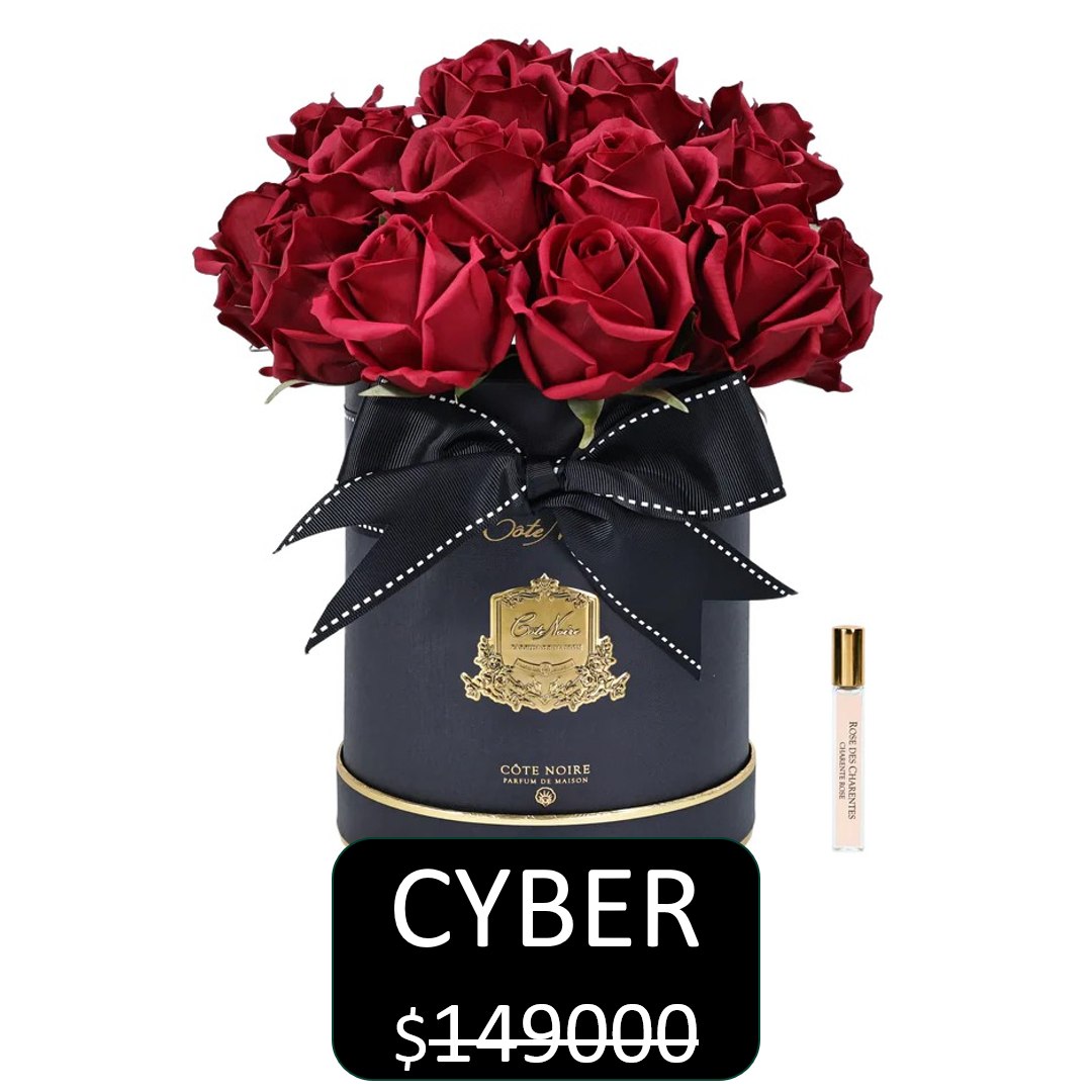 Bouquet 23 Rosas  Rouge Carmin   🤩  -20%  🤩 [  5 al 7 octubre  ]