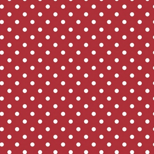 LUNARES ROJO mantel 1,5 x 1,5 m