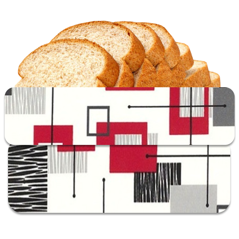 MODERN RED<br><br>panera doble tela<br>con tapita protectora