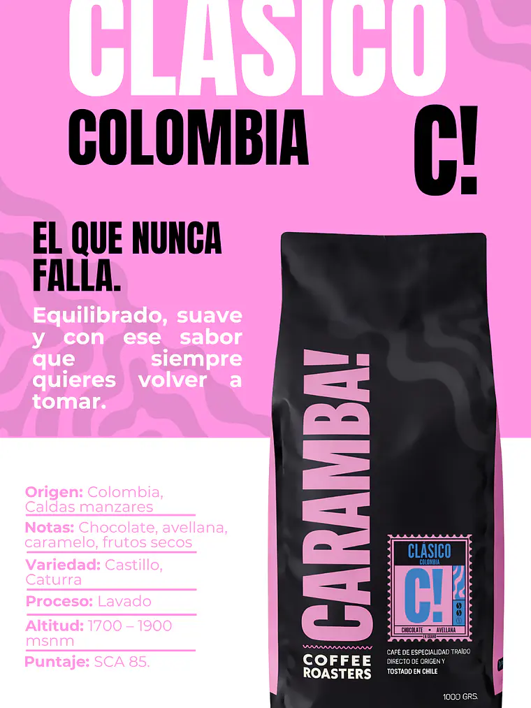 Clásico | Colombia 1 Kg Molido 2