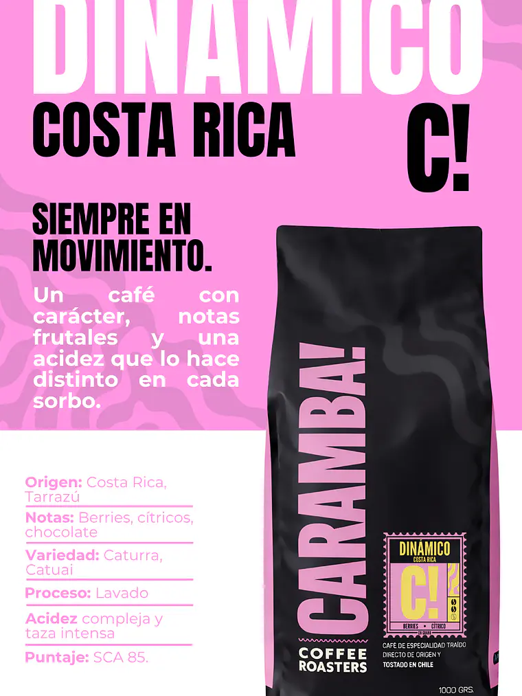 Dinámico | Costa Rica 250 grs 2