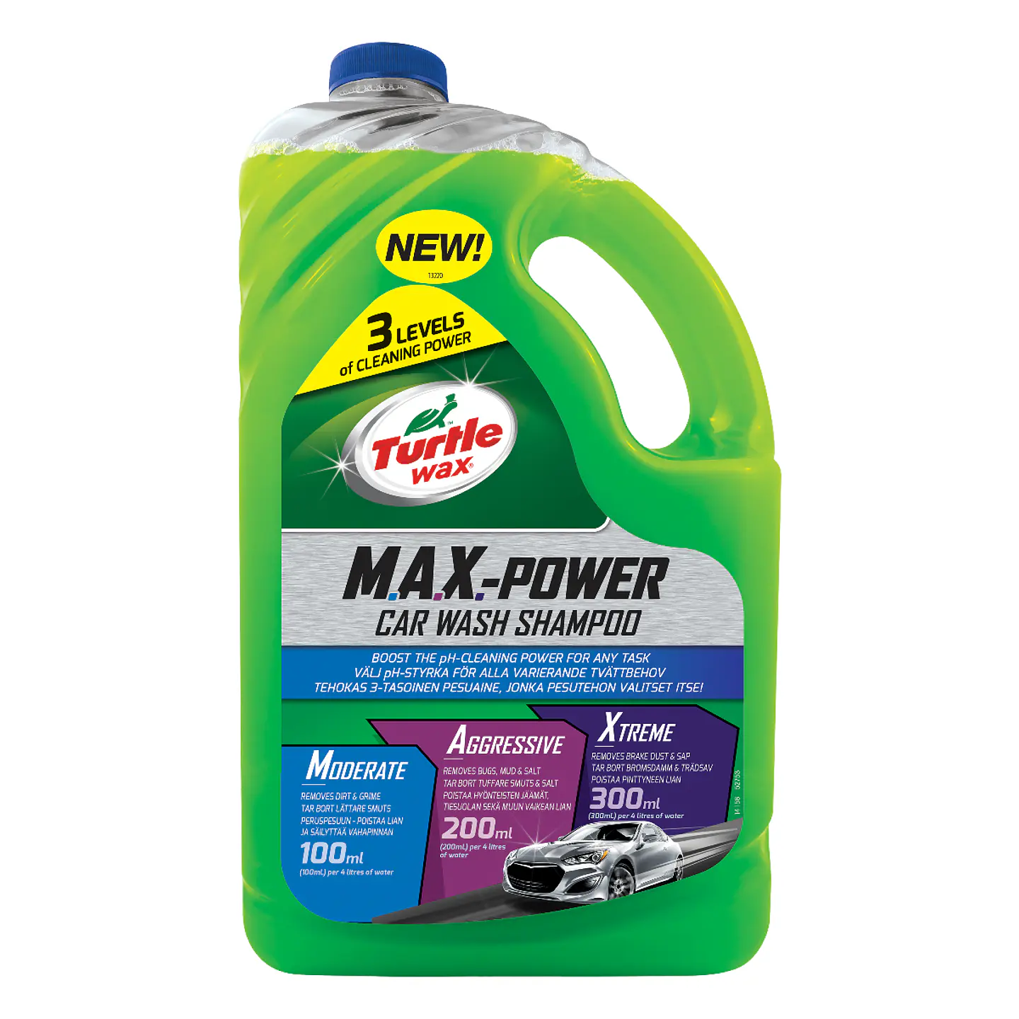 Champú Max Power Car Wash 2.95L 1