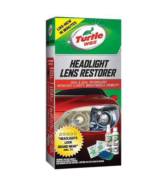 Kit Pulidor de faros Headlight Lens Restorer