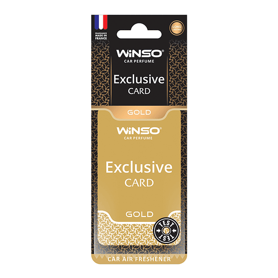 Aromatizador Card Exclusive "Gold" 6g