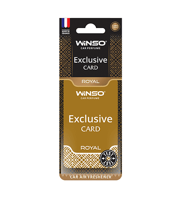 Aromatizador Card Exclusive "Royal" 6g