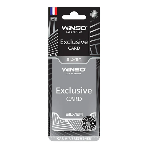 Aromatizador Card Exclusive "Silver" 6g