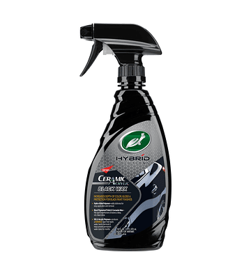 Cera Cerámico Acrilico en Spray Para Autos Negros Black Wax 473mL