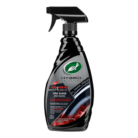 Recubrimiento Grafeno Acrílico en Spray para Llantas Tire Shine Spray Coating 680mL 