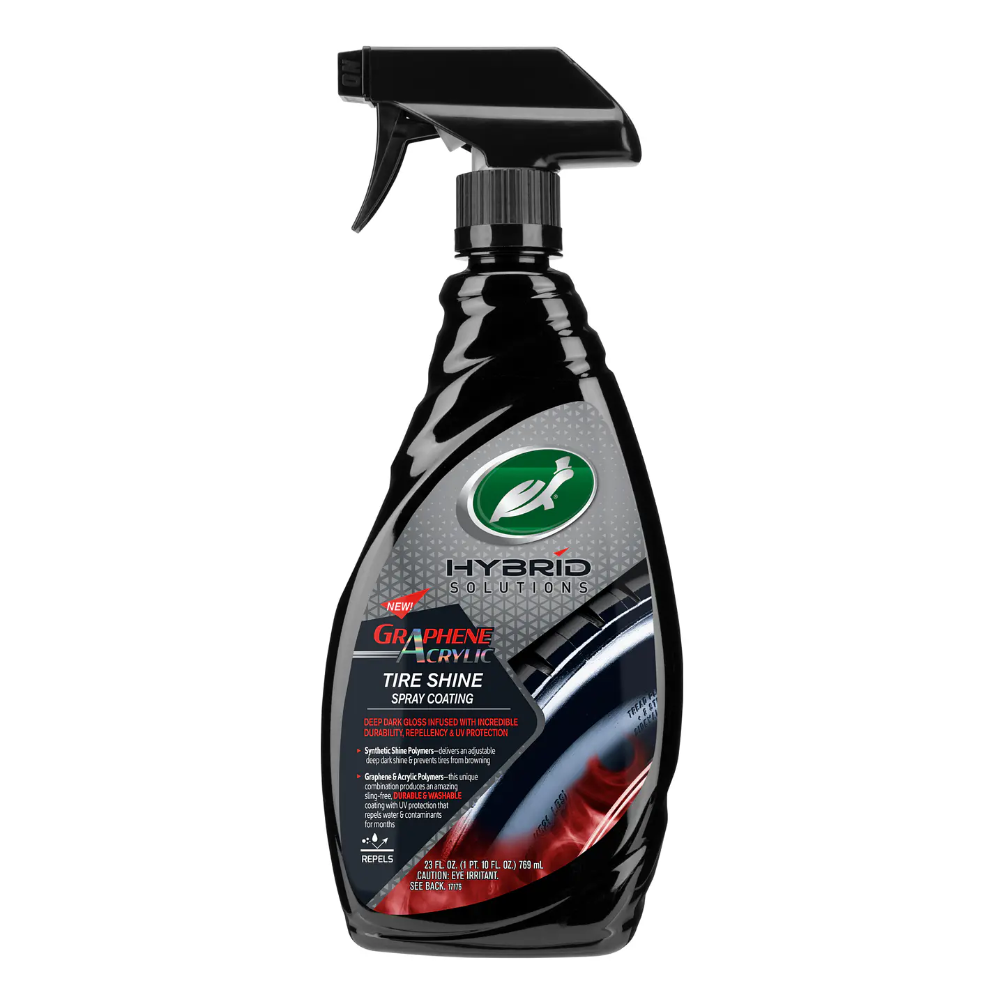 Recubrimiento Grafeno Acrílico en Spray para Llantas Tire Shine Spray Coating 680mL  1