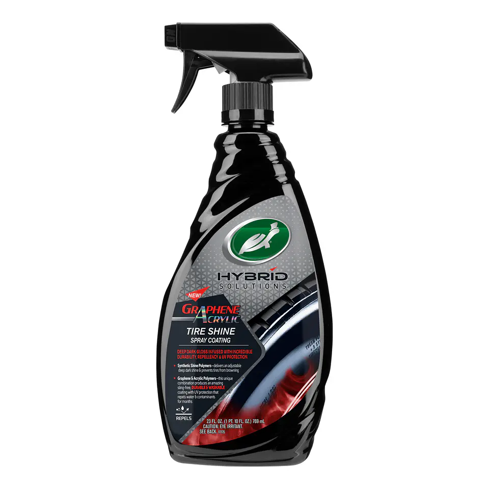 Recubrimiento Grafeno Acrílico en Spray para Llantas Tire Shine Spray Coating 680mL  1